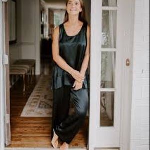 PJ Harlow Jolie Satin Lounge Pants